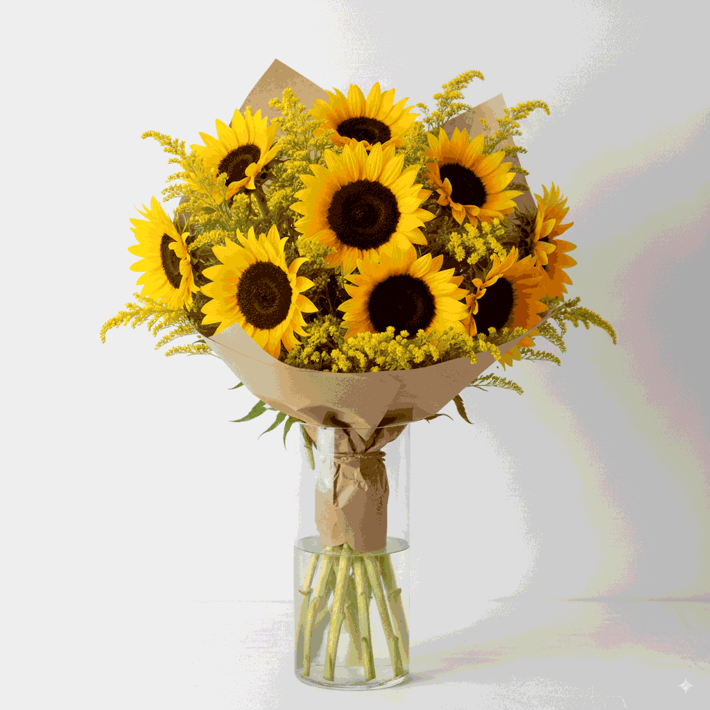 Ramo girasoles